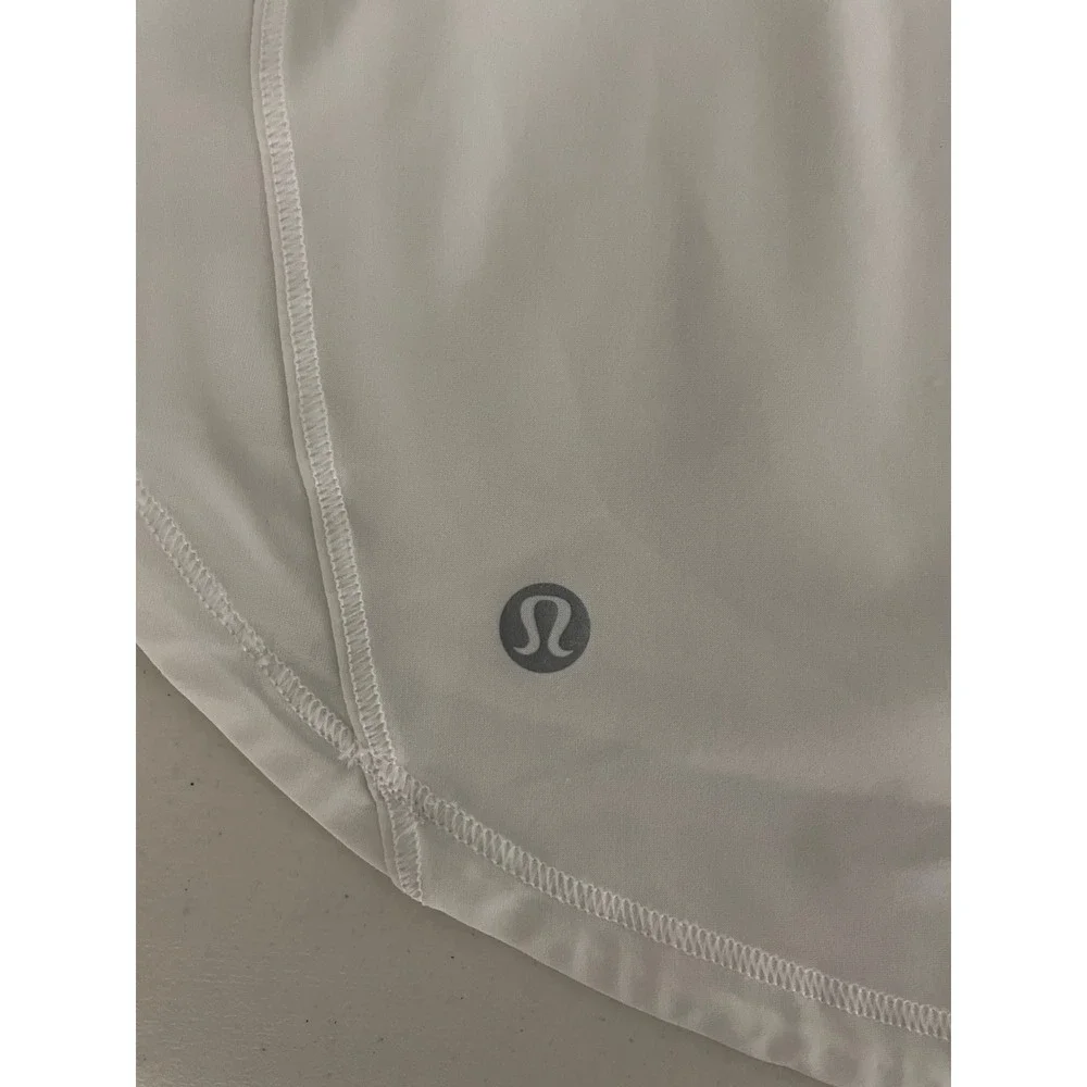 Lululemon Sculpt Tank Top Women 10 White Mesh Racerback Activewear - Picture 7 of 9